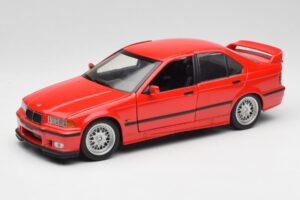 BMW 318is E36 Rouge UT Models 1:18 180024302 Métal