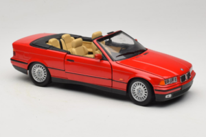 BMW 3 Series E36 Cabriolet Rouge UT Models 1:18 BMW005 Métal — image 6 sur 8