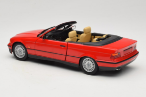 BMW 3 Series E36 Cabriolet Rouge UT Models 1:18 BMW005 Métal — image 7 sur 8