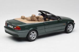 BMW 3 E46 Cabriolet Vert Kyosho 1:18 80430009757 Métal — image 3 sur 8