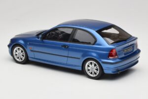BMW 318ti E46 Compact Estoril Blue Otto 1:18 OT462 Résine — image 5 sur 6