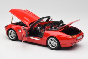 BMW Z8 E52 Roadster Rouge Vif Bburago 1:18 12032 Métal — image 5 sur 8