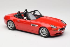 BMW Z8 E52 Rouge Bburago 1:18 Z8001 Métal — image 6 sur 8