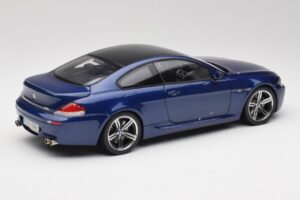 BMW M6 E63 Bleu Kyosho 1:18 80430413351 Métal — image 3 sur 8