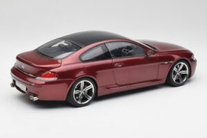 BMW M6 E63 Rouge Kyosho 1:18 80430398134 Métal — image 3 sur 8