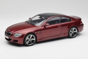 BMW M6 E63 Rouge Kyosho 1:18 80430398134 Métal