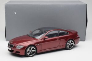 BMW M6 E63 Rouge Kyosho 1:18 80430398134 Métal — image 8 sur 8