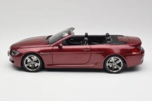 BMW M6 E64 Cabriolet Rouge Kyosho 1:18 80430417423 Métal — image 4 sur 8