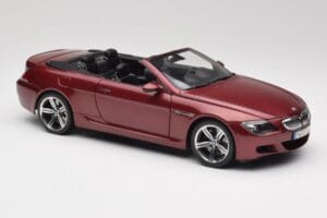 BMW M6 E64 Cabriolet Rouge Kyosho 1:18 80430417423 Métal — image 6 sur 8