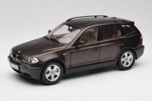 BMW X3 E83 3.0d Marron Foncé Métallique Kyosho 1:18 80430300736 Métal