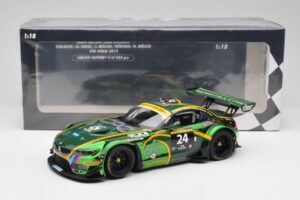 BMW Z4 E89 GT3 #24 Saudi Falcons K. Al Faisal / A. Binladen Dubai 24 Hours 2013 Minichamps 1:18 151132324 Métal — image 6 sur 6
