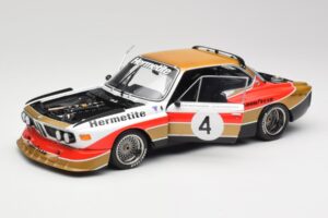 BMW 3.5 CSL E9 Gruppe 5 #4 J. Fitzpatrick / T. Walkinshaw Silverstone Winner 1976 Minichamps 1:18 180762004 Métal — image 2 sur 8