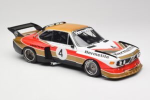 BMW 3.5 CSL E9 Gruppe 5 #4 J. Fitzpatrick / T. Walkinshaw Silverstone Winner 1976 Minichamps 1:18 180762004 Métal — image 6 sur 8