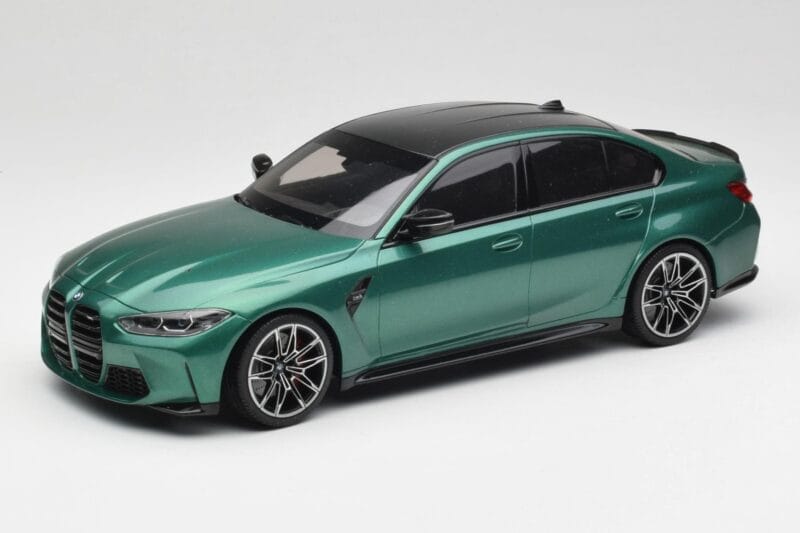 BMW M3 G80 Isle of Man Green Minichamps 1:18 155020200 Métal