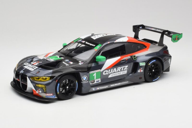 BMW M4 G82 GT3 GTD Paul Miller Racing #1 B. Sellers / M. Snow 12 Hours of Sebring IMSA 2022 Minichamps 1:18 155222001 Métal