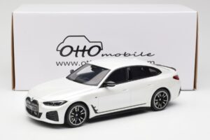 BMW i4 M50 G26 Mineral Blanc Métallisé Otto 1:18 OT1074 Résine — image 6 sur 6