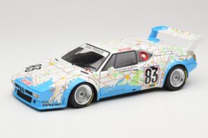BMW M1 #83 D. Quester / D. Pironi / M. Mignot 24 Hours of Le Mans 1980 Minichamps 1:18 80430137893 Métal