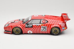BMW M1 BASF GS Sport #35 H-J. Stuck / H. Heyer 6 Hours of Silverstone 1981 Minichamps 1:18 155812935 Métal — image 3 sur 6