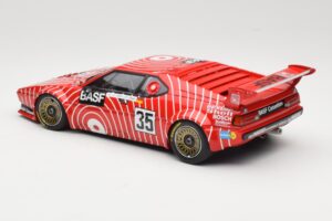 BMW M1 BASF GS Sport #35 H-J. Stuck / H. Heyer 6 Hours of Silverstone 1981 Minichamps 1:18 155812935 Métal — image 5 sur 6