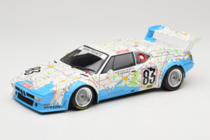 BMW M1 Carte de France #83 D. Pironi / D. Quester 24 Hours of Le Mans 1980 Minichamps 1:18 180802983 Métal