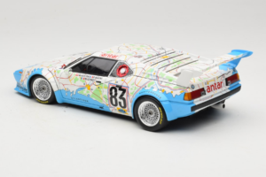 BMW M1 Carte de France #83 D. Pironi / D. Quester 24 Hours of Le Mans 1980 Minichamps 1:18 180802983 Métal — image 7 sur 8