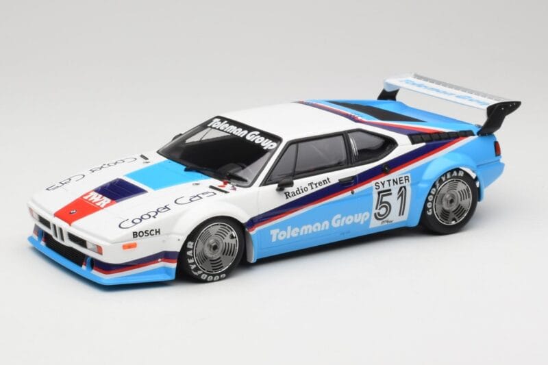 BMW M1 E26 #51 F. Sytner Toleman Group Motorsport BMW M1 Procar Series 1979 Minichamps 1:18 155792951 Métal