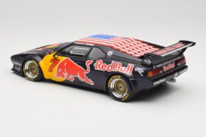 BMW M1 Group B Team Red Bull #7 D. Quester / A. Riccitelli Class Winners HSR Daytona Classic 2017 Minichamps 1:18 155172907 M — image 5 sur 6