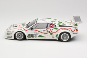 BMW M1 Procar #201 BMW Motorsport H. Stuck / N. Piquet 1000km Nürburgring 1980 Minichamps 1:18 180802901 Métal — image 4 sur 8
