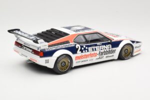 BMW M1 Schnitzer #2 H-J. Stuck Winner Deutsche Automobil Rennsport Trophy Zolder 1982 Minichamps 1:18 155822902 Métal — image 2 sur 6