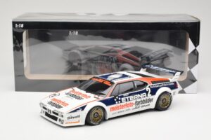 BMW M1 Schnitzer #2 H-J. Stuck Winner Deutsche Automobil Rennsport Trophy Zolder 1982 Minichamps 1:18 155822902 Métal — image 6 sur 6