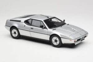 BMW M1 Argent Métallisé Norev 1:18 183226 Métal — image 6 sur 8
