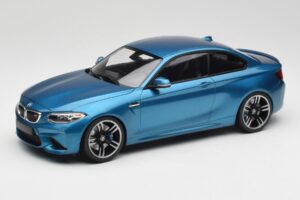 BMW M2 F87 Blue Metallic Minichamps 1:18 155026101 Métal