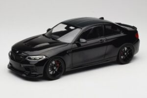 BMW M2 CS F87 Noir Metallic avec jantes noires Minichamps 1:18 155021026 Métal