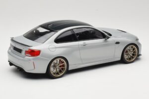 BMW M2 CS F87 Argent avec jantes dorées Minichamps 1:18 155021028 Métal — image 2 sur 6