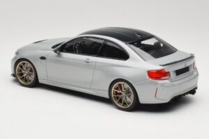 BMW M2 CS F87 Argent avec jantes dorées Minichamps 1:18 155021028 Métal — image 5 sur 6