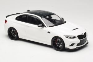 BMW M2 CS F87 Blanc avec jantes noires Minichamps 1:18 155021025 Métal — image 4 sur 6