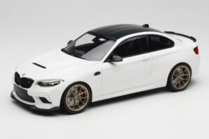 BMW M2 F87 CS Alpine White Jantes Dorées Minichamps 1:18 155021020 Métal