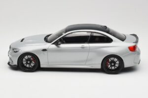 BMW M2 F87 CS Hockenheim Silver Jantes Noires Minichamps 1:18 155021024 Métal — image 3 sur 6