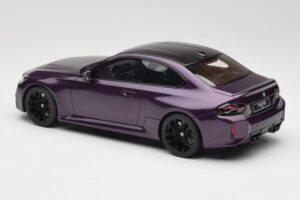 BMW M2 G87 Twilight Purple GT Spirit 1:18 GT946 Résine — image 5 sur 6