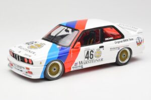 BMW M3 E30 #46 R. Ravaglia / E. Pirro WTCC Calder Park 1987 Minichamps 1:18 180872046-O Métal