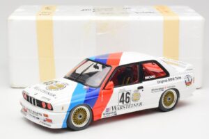BMW M3 E30 #46 R. Ravaglia / E. Pirro WTCC Calder Park 1987 Minichamps 1:18 180872046-O Métal — image 8 sur 8