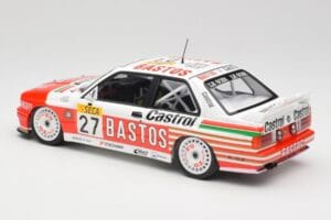 BMW M3 E30 #27 Bigazzi Team S. Soper / A. Hahne 4th Place 24 Hours of Spa 1990 Minichamps 1:18 155902027 Métal — image 5 sur 6