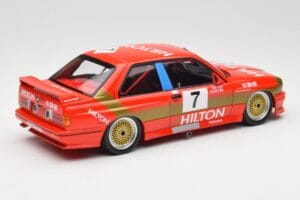 BMW M3 E30 #7 D. Quester 2nd Place Guia Race Macau 1987 Minichamps 1:18 155872007 Métal — image 2 sur 6