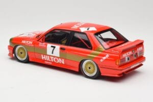 BMW M3 E30 #7 D. Quester 2nd Place Guia Race Macau 1987 Minichamps 1:18 155872007 Métal — image 5 sur 6