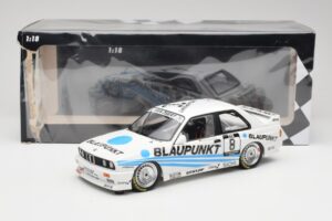 BMW M3 E30 Team Schnitzer #8 O. Manthey DTM 1988 Minichamps 1:18 155882008 Métal — image 6 sur 6