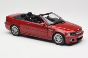 BMW M3 E46 Cabriolet Rouge Kyosho 1:18 08505R Métal — image 6 sur 8