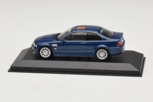 BMW M3 E46 Bleu Minichamps 1:43 BMW014 Métal