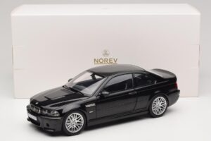BMW M3 E46 CSL Sapphire Black Norev 1:18 183017 Métal — image 8 sur 8
