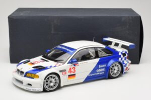 BMW M3 E46 GTR #24 D. Muller / J. Muller / H.-J. Stuck ALMS 2001 Minichamps 1:18 80430139184 Métal — image 8 sur 8