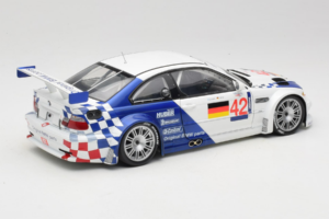 BMW M3 E46 GTR #42 J. Muller / J-J. Lehto ALMS 2001 Minichamps 1:18 80430139183-R1 Métal — image 3 sur 8